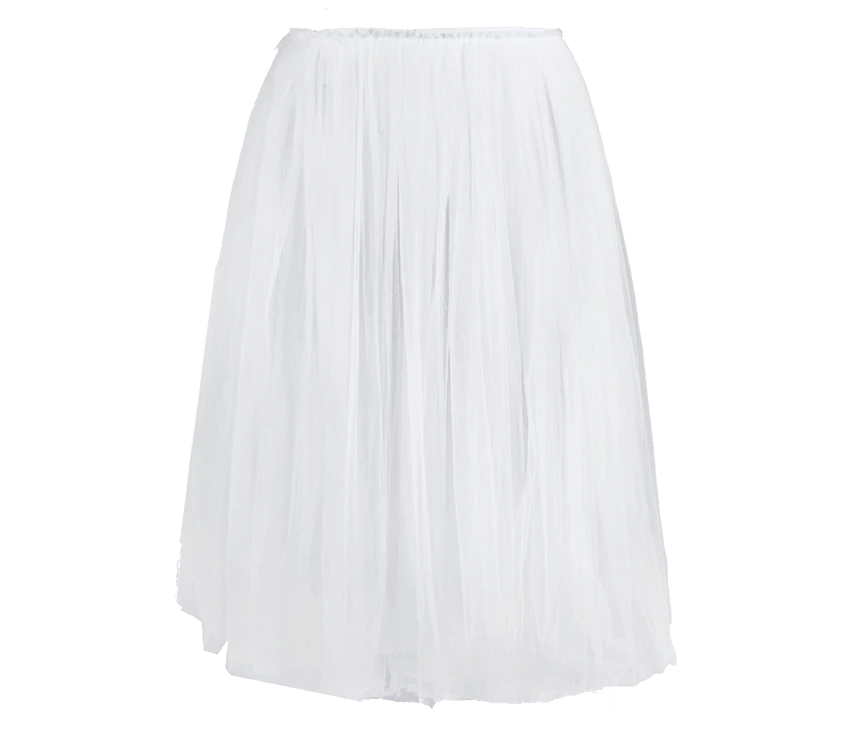 Repetto Rehearsal Tulle Skirt-White 4 Repetto Rehearsal Tulle Skirt-White - Image 2
