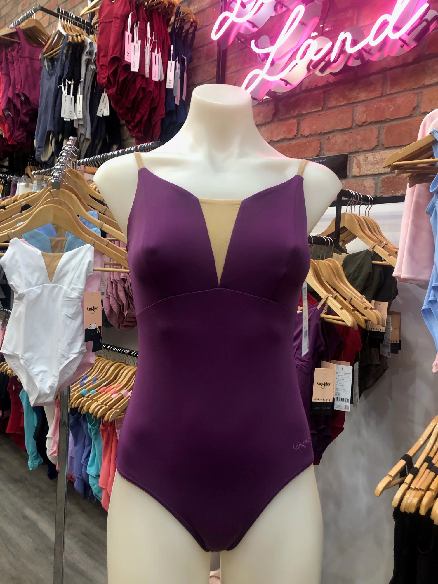 Grishko Charlotte LEOTARD DA1930- Purple- New Shipment Just Arrived 3 Grishko Charlotte LEOTARD DA1930- Purple- New Shipment Just Arrived