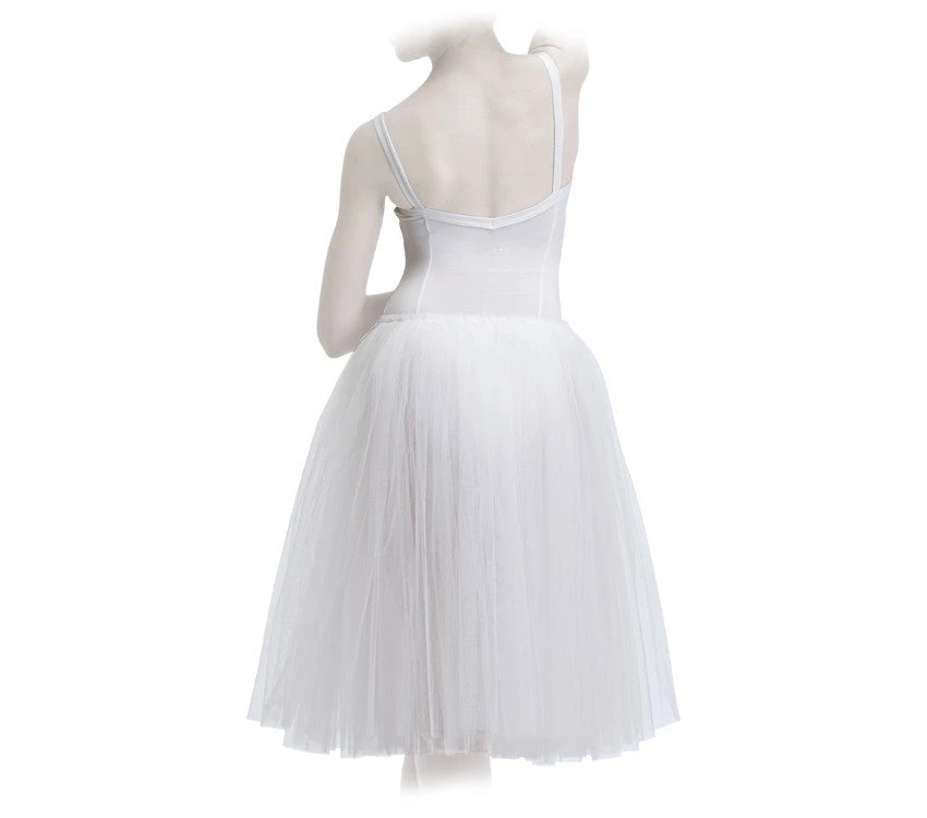Repetto Rehearsal Tulle Skirt-White 3 Repetto Rehearsal Tulle Skirt-White