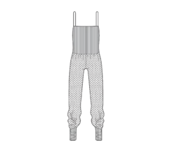 Repetto Girls Overall With Large Straps 7 Repetto Girls Overall With Large Straps -Fashion Clothing Store DE671 P7 1