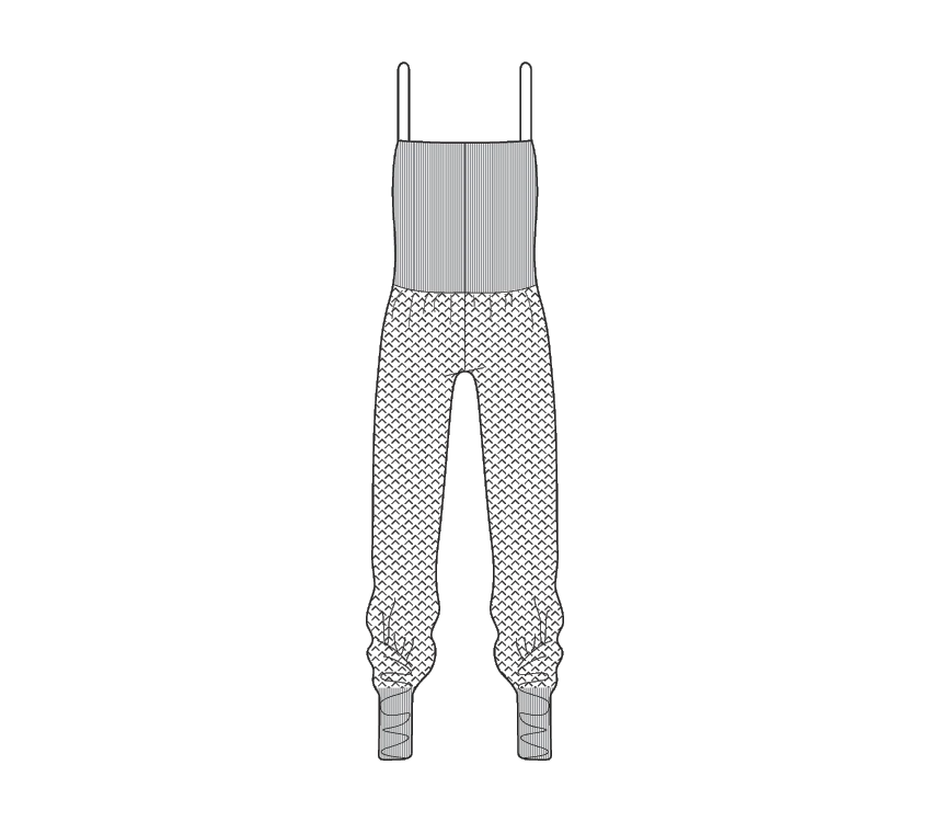 Repetto Girls Overall With Large Straps 5 Repetto Girls Overall With Large Straps - Image 3