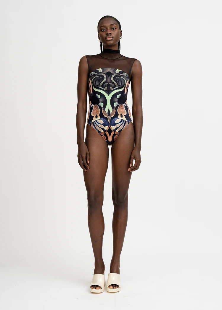 Medusa High Neck Cut Hand Made In Italy- New Arrival- Will Go Fast 3 Medusa High Neck Cut Hand Made In Italy- New Arrival- Will Go Fast