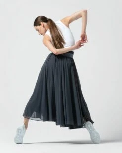 Repetto Stretch Mesh Skirt-new Collection -Fashion Clothing Store R0274 296 P1