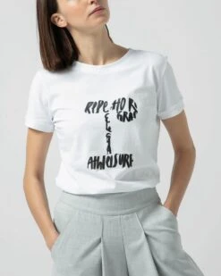 Repetto 'R' T-shirt- New Collection -Fashion Clothing Store R0275 050 P2