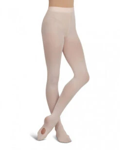 Capezio Ultra Soft Self Knit Waistband Transition Tights 8-12