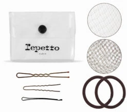 Repetto Brown Hair Kit For Dance Bun