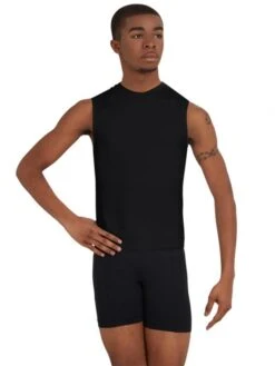 Capezio Sleeveless Fitted Muscle Tee