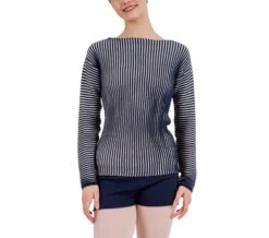 Repetto Two-color Ribbed Knit Sweater