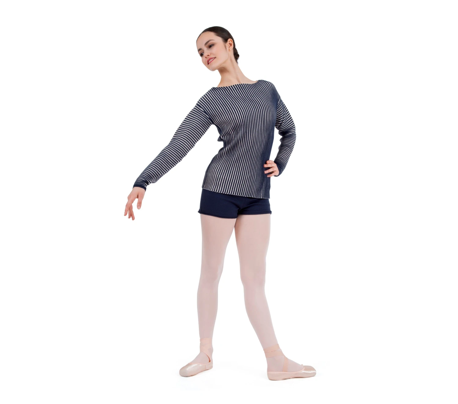 Repetto Two-color Ribbed Knit Sweater 4 Repetto Two-color Ribbed Knit Sweater - Image 2