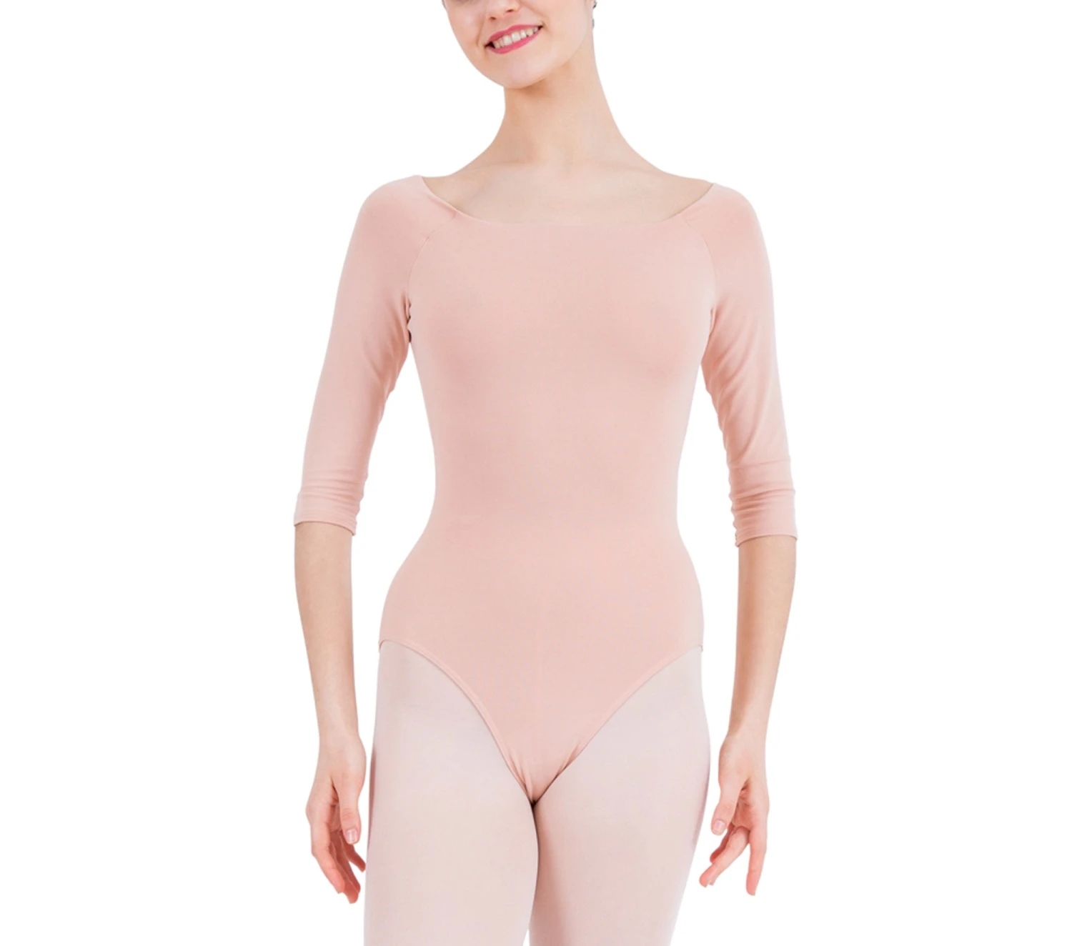 Repetto 3/4 Sleeve Leotard-nude Color- New Shipment Arrived 5 Repetto 3/4 Sleeve Leotard-nude Color- New Shipment Arrived - Image 3