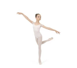 Repetto DE628 Short Sleeves Leotard With Lace