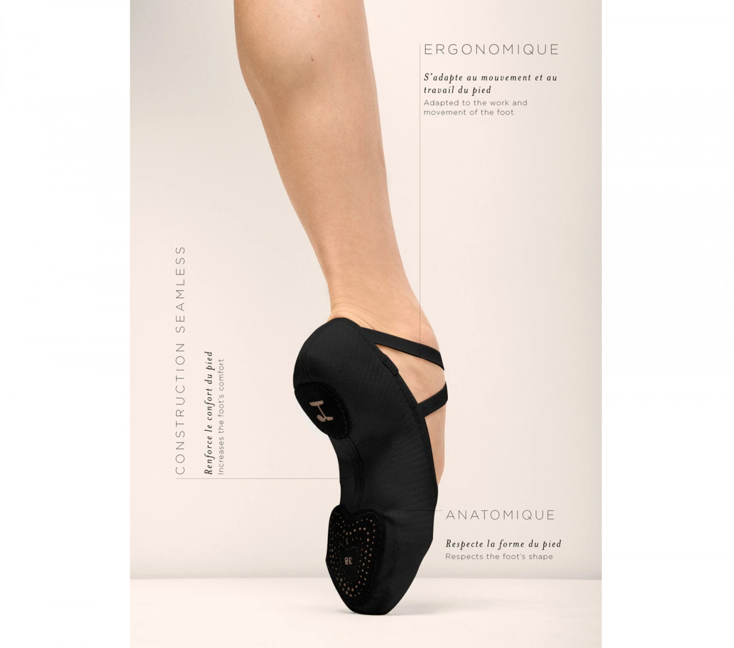Repetto Dance FIT Demi-pointe Shoes 4 Repetto Dance FIT Demi-pointe Shoes - Image 2
