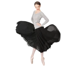 Repetto Rehearsal Skirt-Jupe En Mousseline-Black -Fashion Clothing Store img 0813 copy