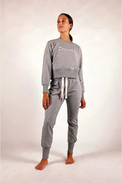 OGGING REPETTO S0563 GREY 8 OGGING REPETTO S0563 GREY -Fashion Clothing Store jogging repetto s0563 grey 1