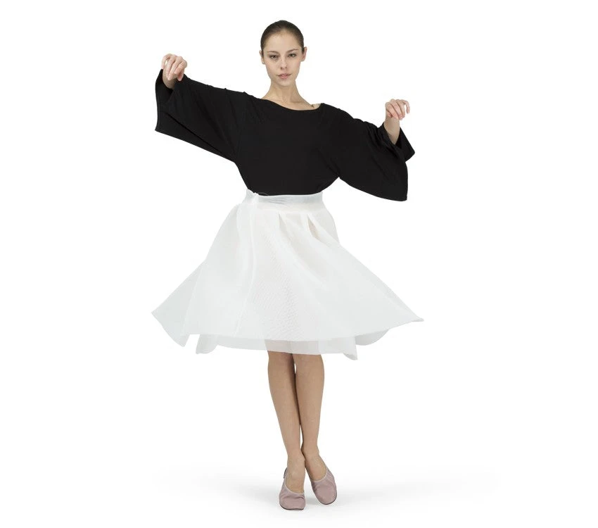 Repetto Long Top In Soft Viscose Black 4 Repetto Long Top In Soft Viscose Black - Image 2