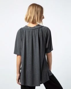 Repetto Oversized T-shirt With Tightening Neckline- New Collection -Fashion Clothing Store r0281 292 p3