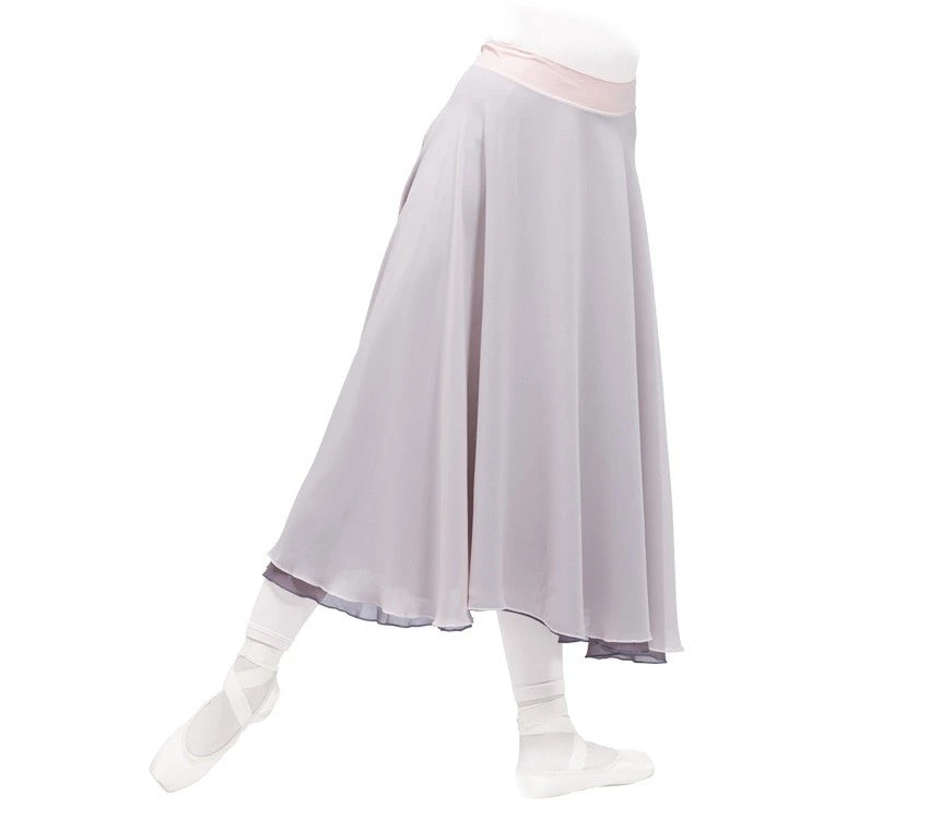 Repetto Rehearsal Skirt-Jupe En Mousseline-Taupe Rose 5 Repetto Rehearsal Skirt-Jupe En Mousseline-Taupe Rose - Image 3