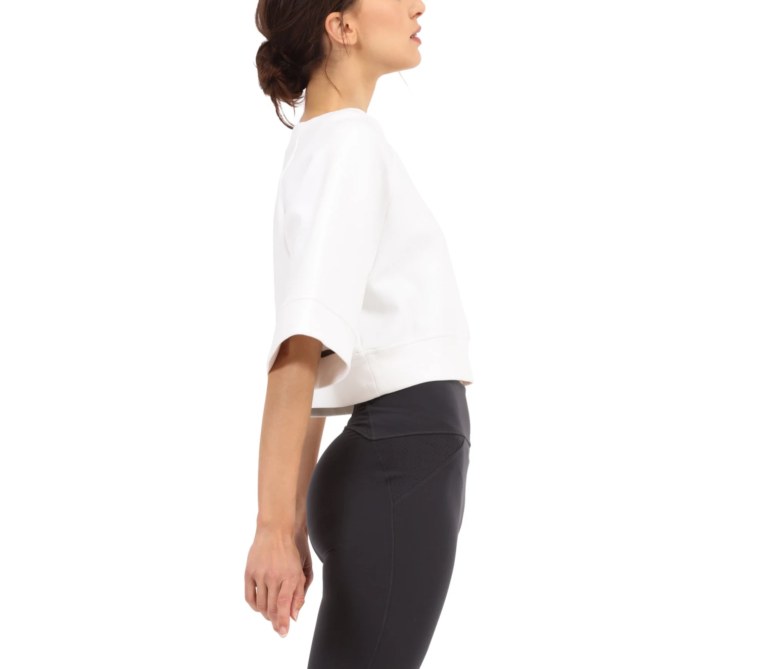 Repetto Cropped Neoprene Sweater- New Arrival 4 Repetto Cropped Neoprene Sweater- New Arrival - Image 3