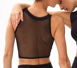 Repetto High-stretch Tank Top With Mesh Back -Fashion Clothing Store s0467 410 p4