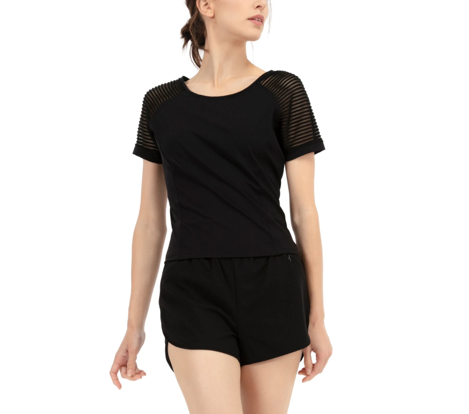 Repetto T-shirt With Openwork Sleeves 3 Repetto T-shirt With Openwork Sleeves