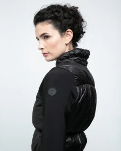 Repetto Bi-material Down Jacket- New Arrival- Will Be Sold Fast -Fashion Clothing Store s0495 410 p3