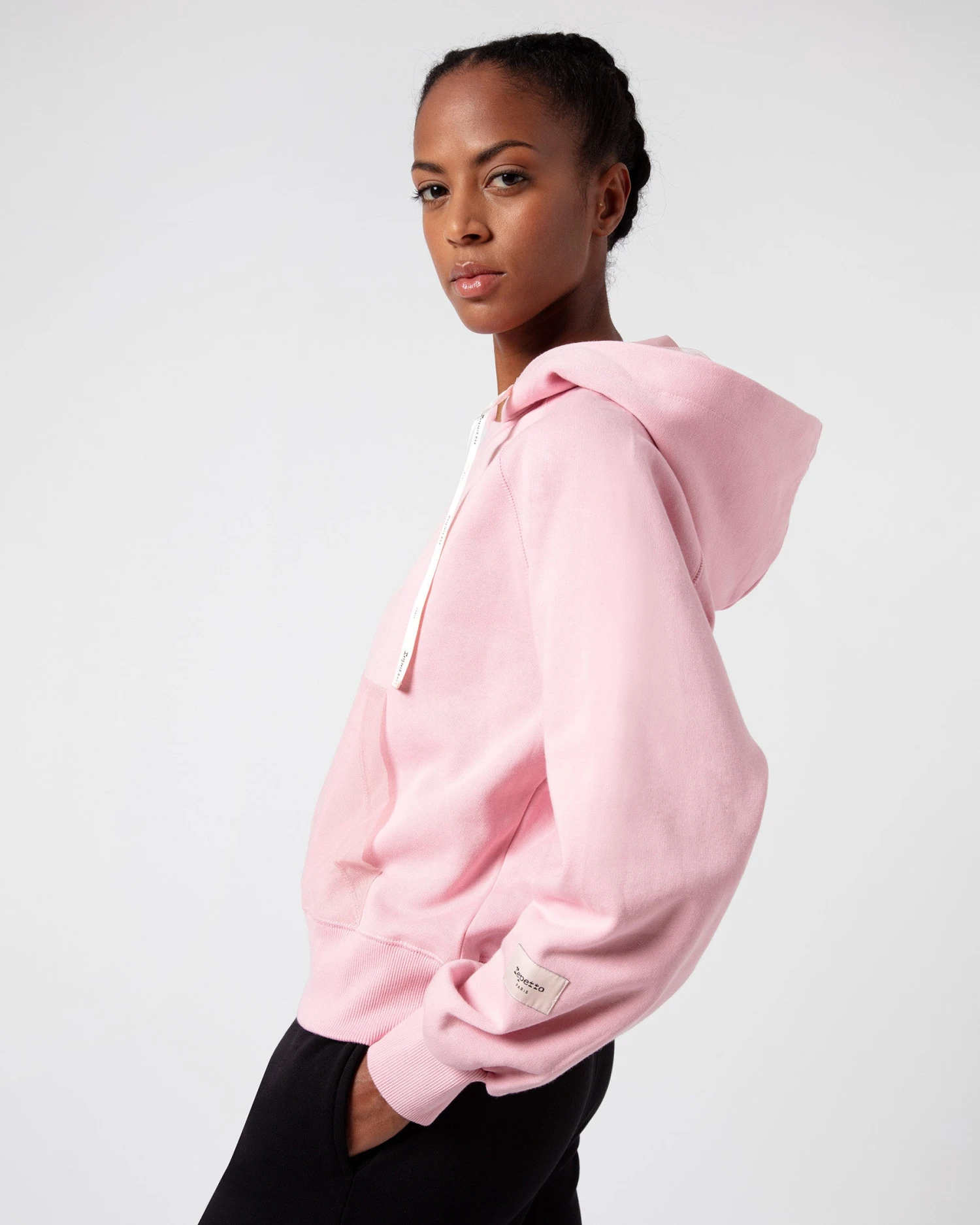 Repetto Hooded Sweatshirt In Brushed Fleece- Just Arrived 5 Repetto Hooded Sweatshirt In Brushed Fleece- Just Arrived - Image 3